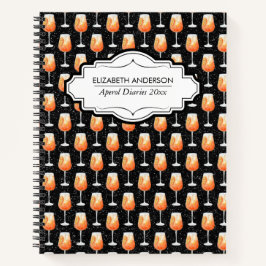 Cuaderno Aperol Spritz Pattern - Aperol Diaries