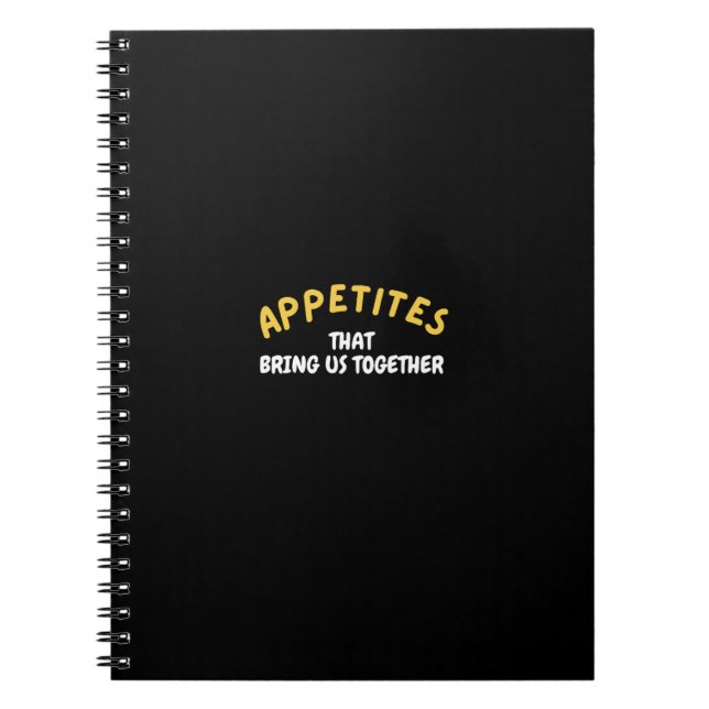 Cuaderno Apetito que nos une (Frente)
