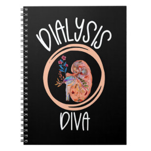 Cuaderno Aplicación de Diva de Diálisis Enfermera de Riñón 