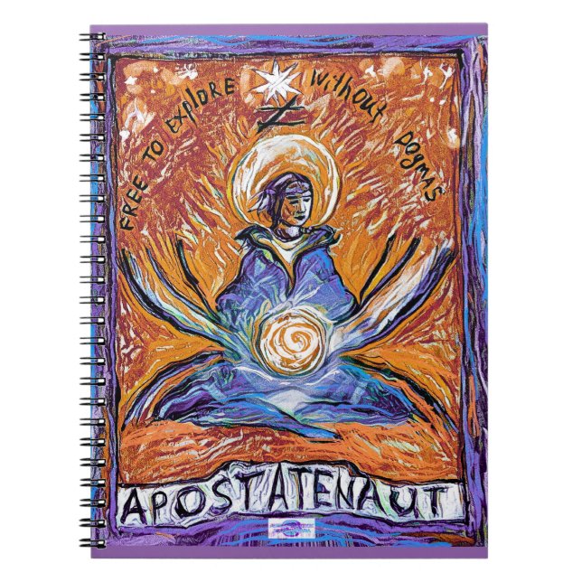 Cuaderno Apostatenaut - explorar sin dogmas (Frente)