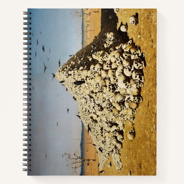 Cuaderno Apoteosis de la guerra (muerte y destrucción) (cal (Anverso)