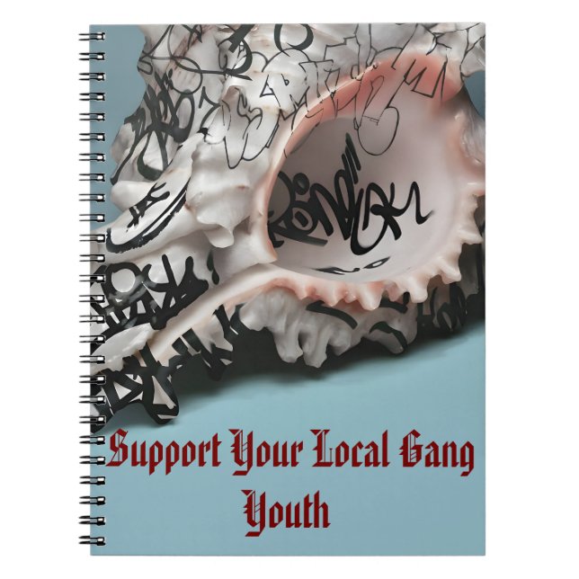 Cuaderno Apoya a su juventud local de pandillas - Shell de  (Frente)