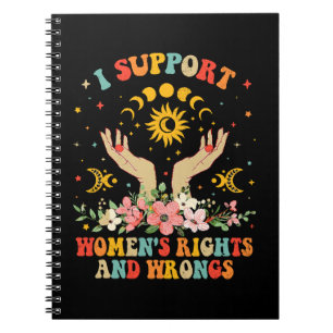 Cuaderno Apoyo los derechos y los errores de las mujeres vi