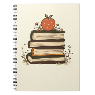 Cuaderno Apple Book Stack Teacher Notebook