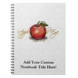 Cuaderno Apple del ojo de dios, cristiano