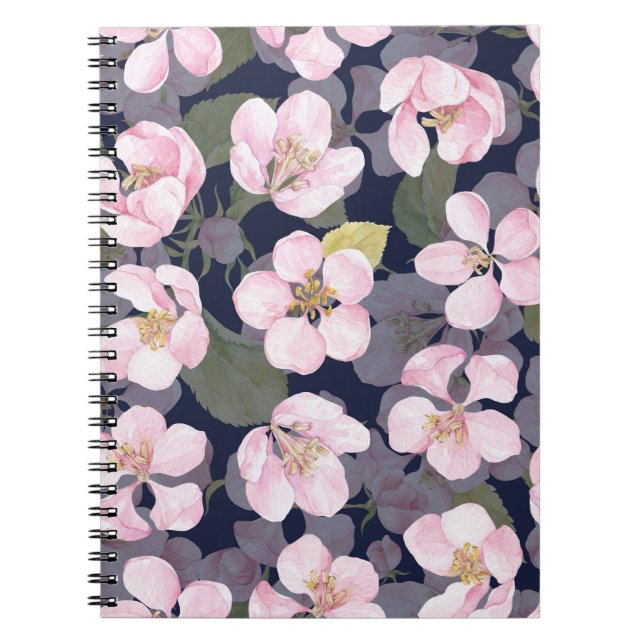 Cuaderno Apple en auge: color azul oscuro (Frente)
