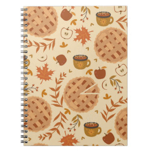 Cuaderno Apple Pie Autumn: Gráficos de época