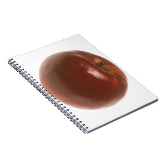Cuaderno Apple rojo