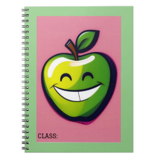 Cuaderno Apple sonriente
