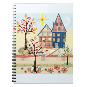 Cuaderno Applias, casas, aldea