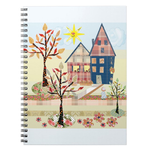 Cuaderno Applias, casas, aldea (Frente)