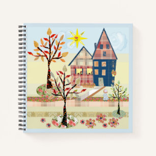 Cuaderno Applias, casas, aldea