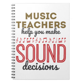 Cuaderno Apreciación del profesor de música y decisiones so