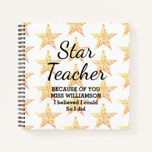 Cuaderno APRECIACIÓN DEL PROFESOR DE STAR Creía Que Podía P