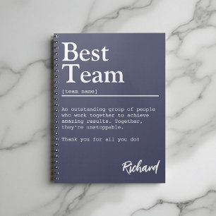 Cuaderno Apreciación personalizada de empleados de definici