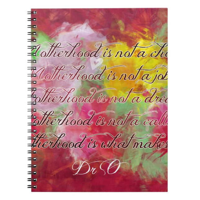 Cuaderno Apreciar a las madres (Frente)