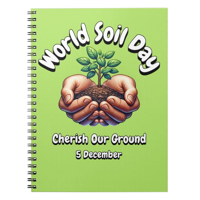 Cuaderno Apreciar Nuestro Terreno. Día Mundial del Suelo (W (Frente)