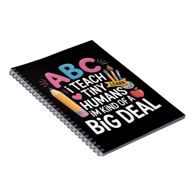 Cuaderno Aprecio a los maestros que enseñan a pequeños huma (Lado Derecho)