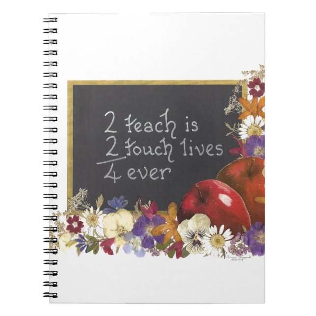 Cuaderno Aprecio del profesor (Frente)