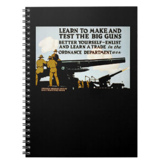 Cuaderno ¡Aprende a hacer y probar las armas grandes!