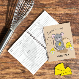 Cuaderno Aprender a cocinar | Portátil de receta infantil