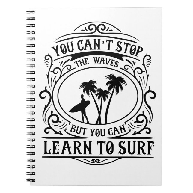 Cuaderno Aprender a surfear (Frente)