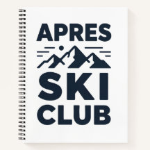 Apres Ski Club Mountain Logo - Ropa de invierno pe
