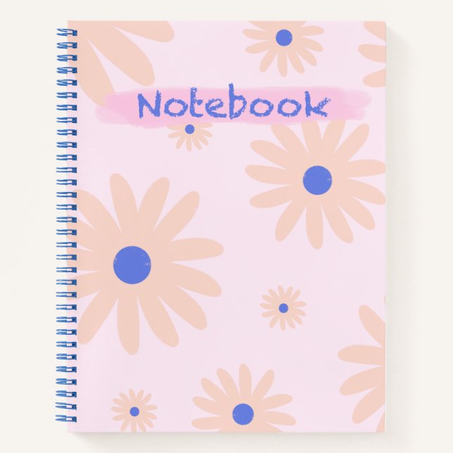 Cuaderno Apricot Chamomile 🌸 📓 (Anverso)