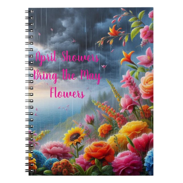 Cuaderno April Showers (Frente)