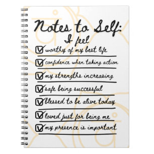 Cuaderno Apuntes a sí mismo: Sacral Chakra Affirmations Jou
