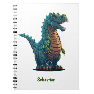 Cuaderno Apuntes feroces y fabulosos del dinosaurio T-Rex