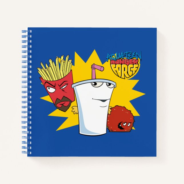 Cuaderno Aqua Teen Hunger Force Explosive Graphic (Anverso)