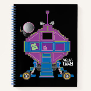 Cuaderno Aqua Teen Hunger Force Mooninites Car