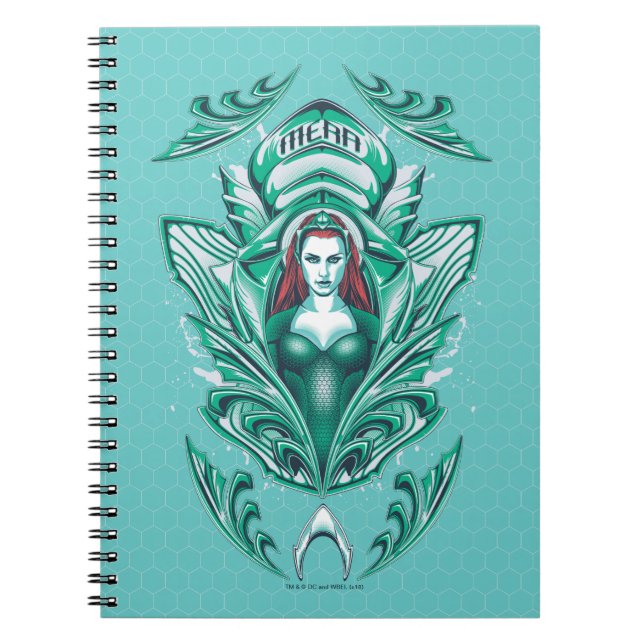 Cuaderno Aquaman | Ornate Mera Graphic (Frente)