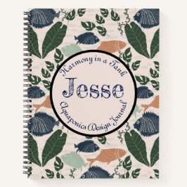 Cuaderno Aquaponics Journey | Jardinería de personalizable