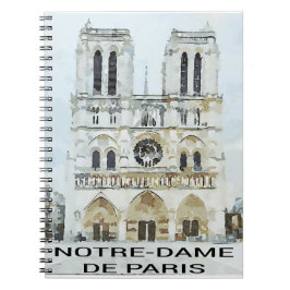 Cuaderno Aquarelle Notre-Dame de Paris