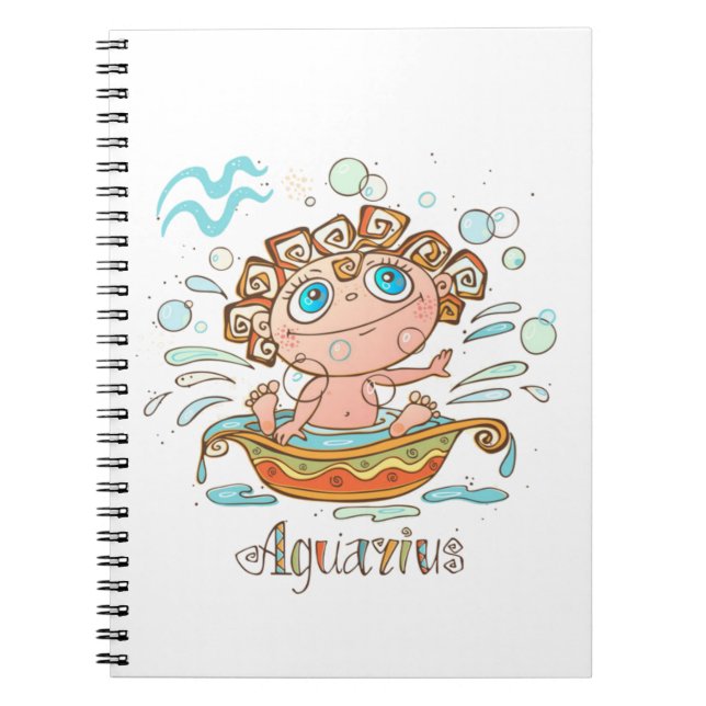 Cuaderno Aquarius Personalizado Baby (Frente)