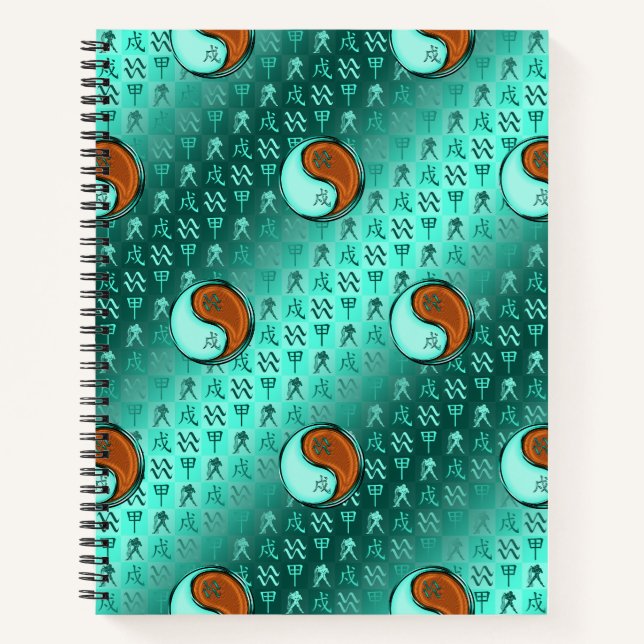 Cuaderno Aquarius & Wood Dog (Anverso)