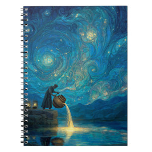 Cuaderno Aquarius Zodiac