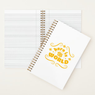 Cuaderno Aquí está el mundo