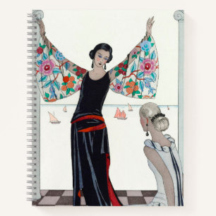 Cuaderno Aquí están mis alas - George Barbier