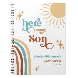 Cuaderno Aquí viene el Baby Shower de Son Sunshine Boy