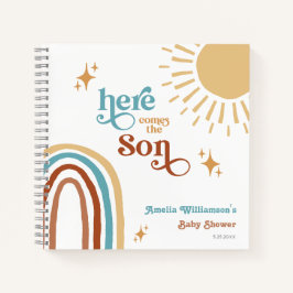 Cuaderno Aquí viene el Baby Shower de Son Sunshine Boy