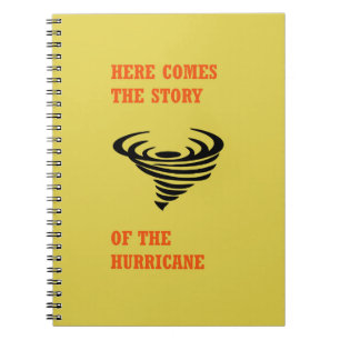 Cuaderno Aquí viene la historia del huracán