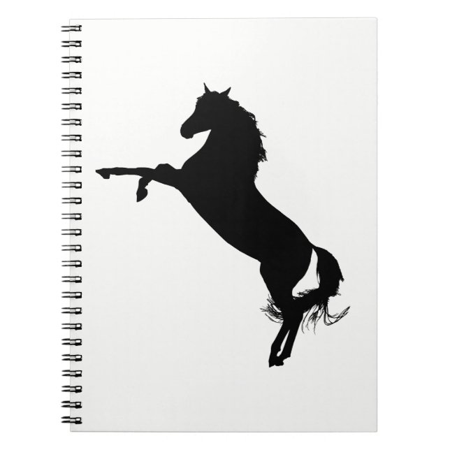 Cuaderno Arabian Horse Silhouette (Frente)