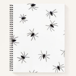 Cuaderno Aracnofobia (Arañas) (Insectos cobardes asquerosos