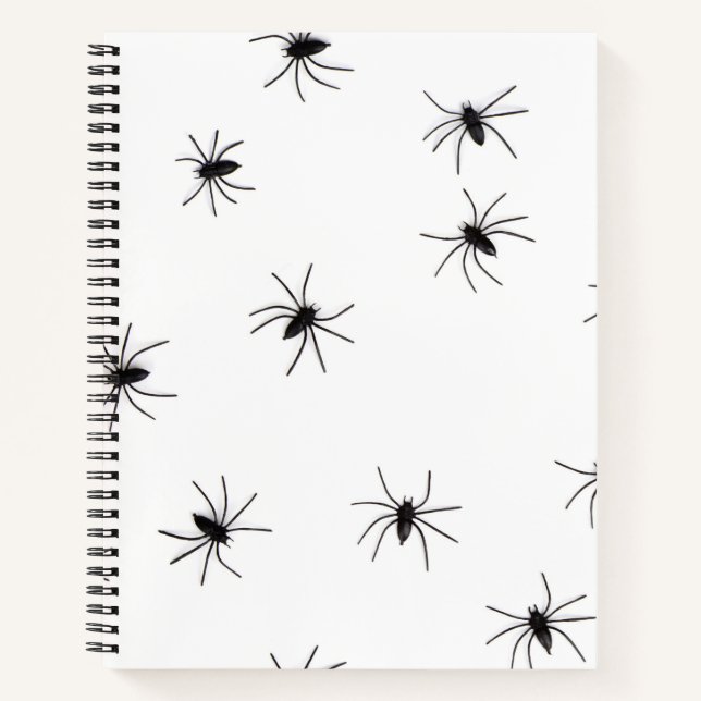 Cuaderno Aracnofobia (Arañas) (Insectos cobardes asquerosos (Anverso)