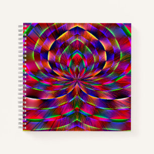 Cuaderno Araña psicodélica.........