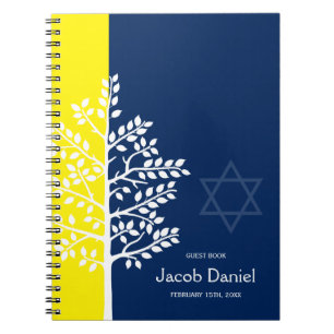 Cuaderno Árbol amarillo de la marina de guerra del libro de