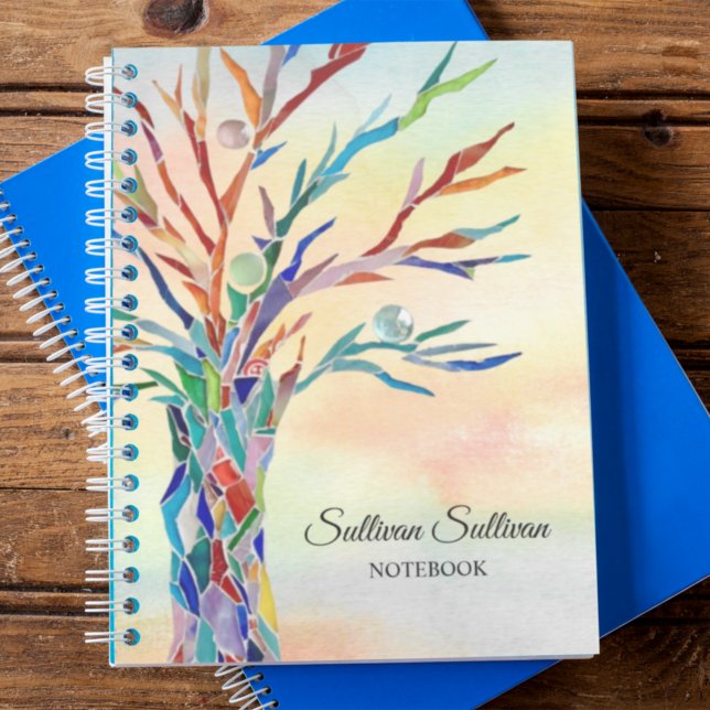 Cuaderno Árbol arcoiris personalizado (Subido por el creador)